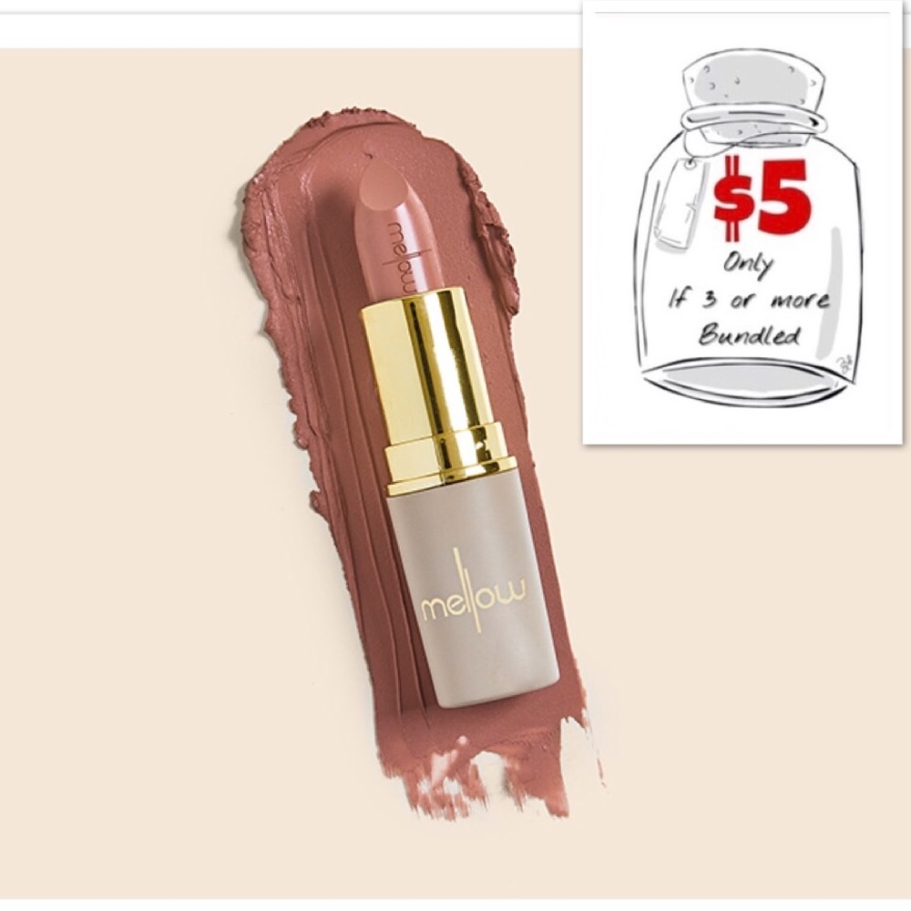 Mellow nude lipstick